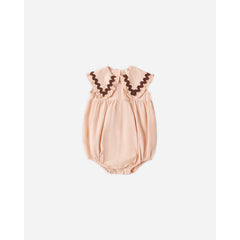 Rylee & Cru Cove Romper Blush