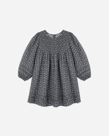 Rylee & Cru Selene Dress Heart Ditsy - Midnight