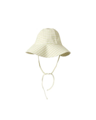 Rylee + Cru Floppy Swim Hat - Citron Stripe