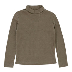 Kipp Rib Turtleneck Cocoa