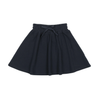 Analogie By Lil Legs Basic Ribbed Skirt - Navy