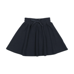 Analogie By Lil Legs Basic Ribbed Skirt - Navy