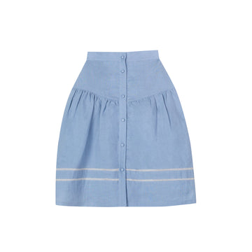 Cera Una Volta Marina Skirt Powder Blue