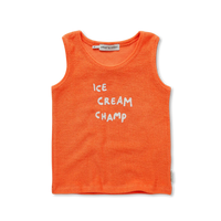 Sproet & Sprout Tanktop boys orange - Orange sprint 2154