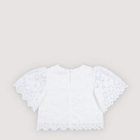 The New Society - Sakura Blouse Pure Cloud