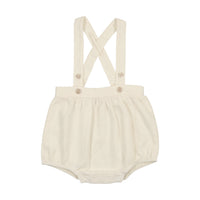 Analogie By Lil Legs Suspender Bubble Bloomer Cream