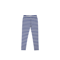 Crew Lounge Blue Rib Stripe Set