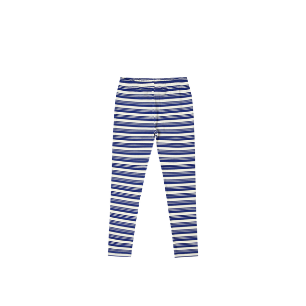 Crew Lounge Blue Rib Stripe Set