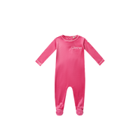 Crew Lounge Pink Velour Romper