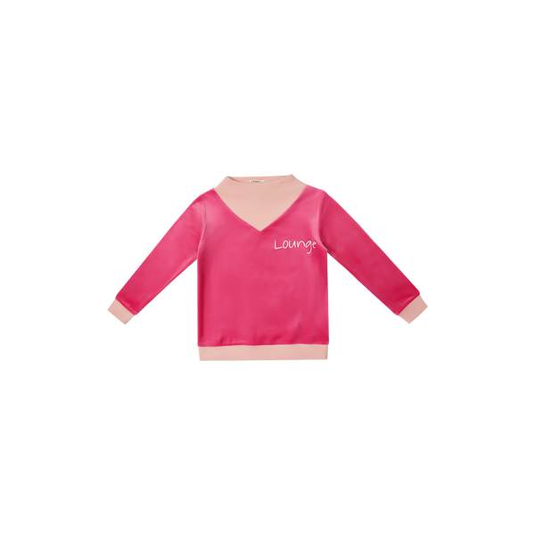 Crew Lounge Pink Velour Set