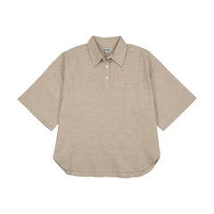 Kin And Kin Oversized Shirt - Beige