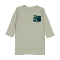 Bonjoy Sherpa Patch Short Sleeve T-Shirt - Girl - Mint Green