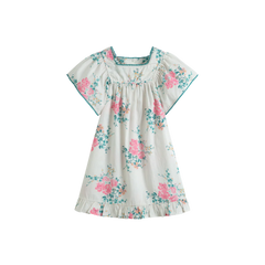 Cera Una Volta Luna Dress Pink Roses