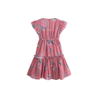 Cera Una Volta Ester Dress Pink Flowers