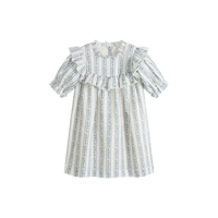 Cera Una Volta Raffaella Dress Blue Stripes
