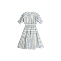 Cera Una Volta Evelina Dress Blue Stripes