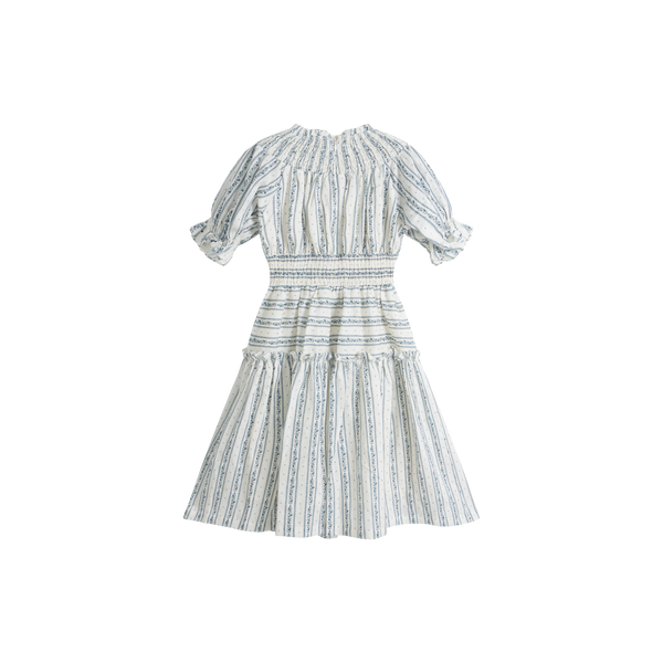 Cera Una Volta Evelina Dress Blue Stripes