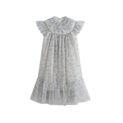 Cera Una Volta Marisol Dress Blue Flower