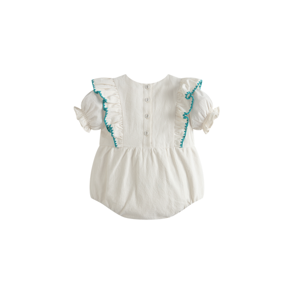 Cera Una Volta Nina Romper Cream