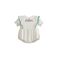 Cera Una Volta Nina Romper Cream