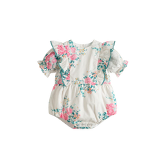 Cera Una Volta Nina Romper Pink Roses