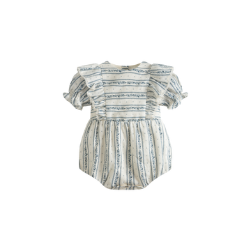 Cera Una Volta Nina Romper Blue Stripes