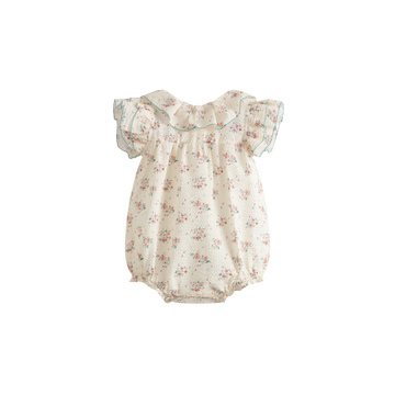 Cera Una Volta Roberta Romper Cream Flower