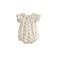 Cera Una Volta Roberta Romper Cream Flower