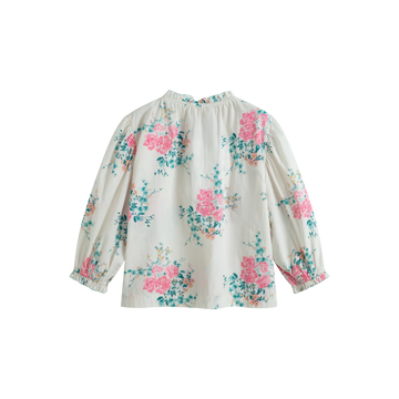 Cera Una Volta Zelie Shirt Pink Roses