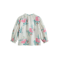 Cera Una Volta Zelie Shirt Pink Roses
