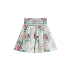 Cera Una Volta Ilenia Skirt Pink Roses