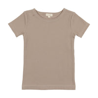 Analogie By Lil Legs Short Sleeve Tee Taupe