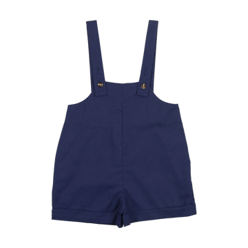 Sweet Threads Cobalt Blue Franklin Romper