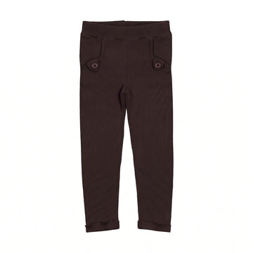 Sweet Threads Milo Knit Pants - Brown