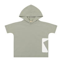 Retro Kids Sage    Sage Hood Tee