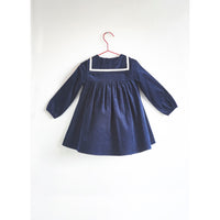 Please Mom Sailor Corduroy Dress