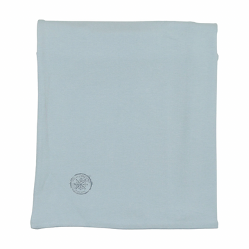 Bee & Dee Cotton Small Print-Blue Fog Blanket