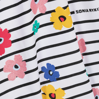 Sonia Rykiel 10p White Striped Dress