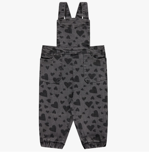 Jaybee Grey Denim Denim Overalls