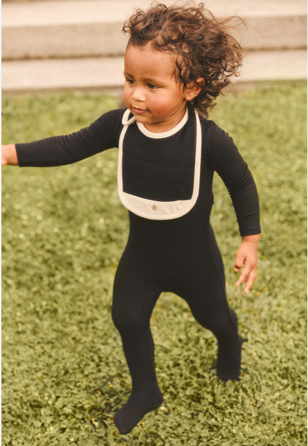 Little Parni Black Baby Logo Stretchy (K459) FINAL SALE