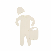 Little Parni Ivory Baby Logo Stretchy (K459) FINAL SALE