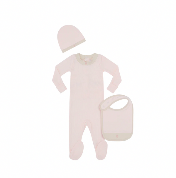 Little Parni Pink Baby Logo Stretchy (K459) FINAL SALE