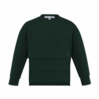 Little Parni Green Boys Center Pocket Sweatshirt (K464)