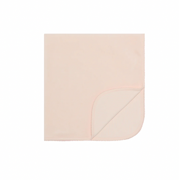 Little Parni Pink Baby Velour Blanket (K482)