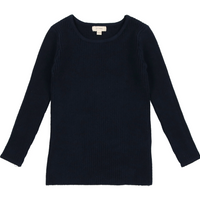 Lil Legs Knit Crewneck Sweater Navy