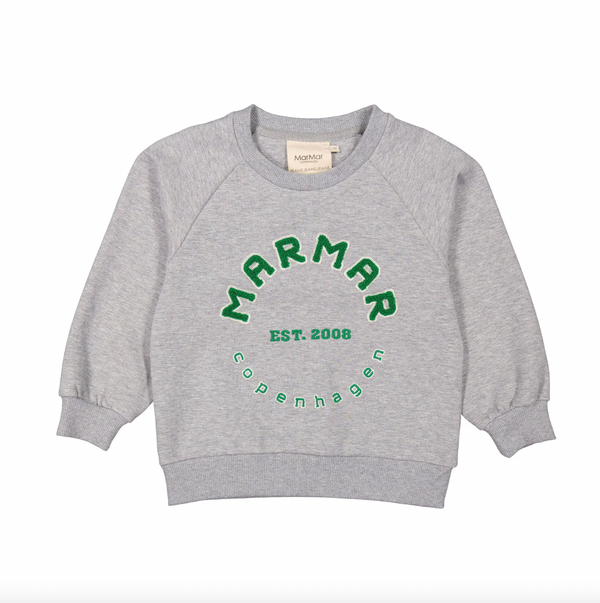 Marmar Copenhagen Green Logo Theos Sweatshirt (Baby Version)