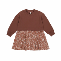 Rylee + Cru Sweatshirt Dress Rosette