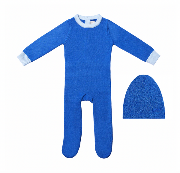 Zeebra Kids Cobalt Blue Neon Footie