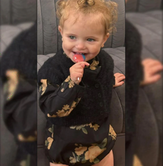 Mode Avant Paris Pima Romper With Mohair Vest