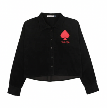 Urban Edge Black Cord Ace Shirt
